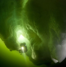 Ice Diving, White Sea, Russia