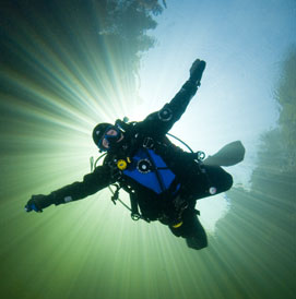 cold water diving in Europe picture gallery